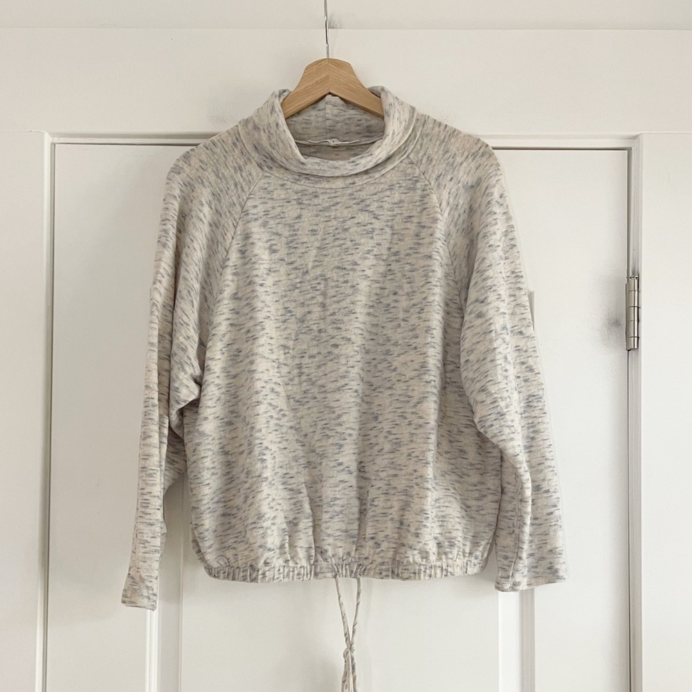Lush Drawstring Waist Sweater - M